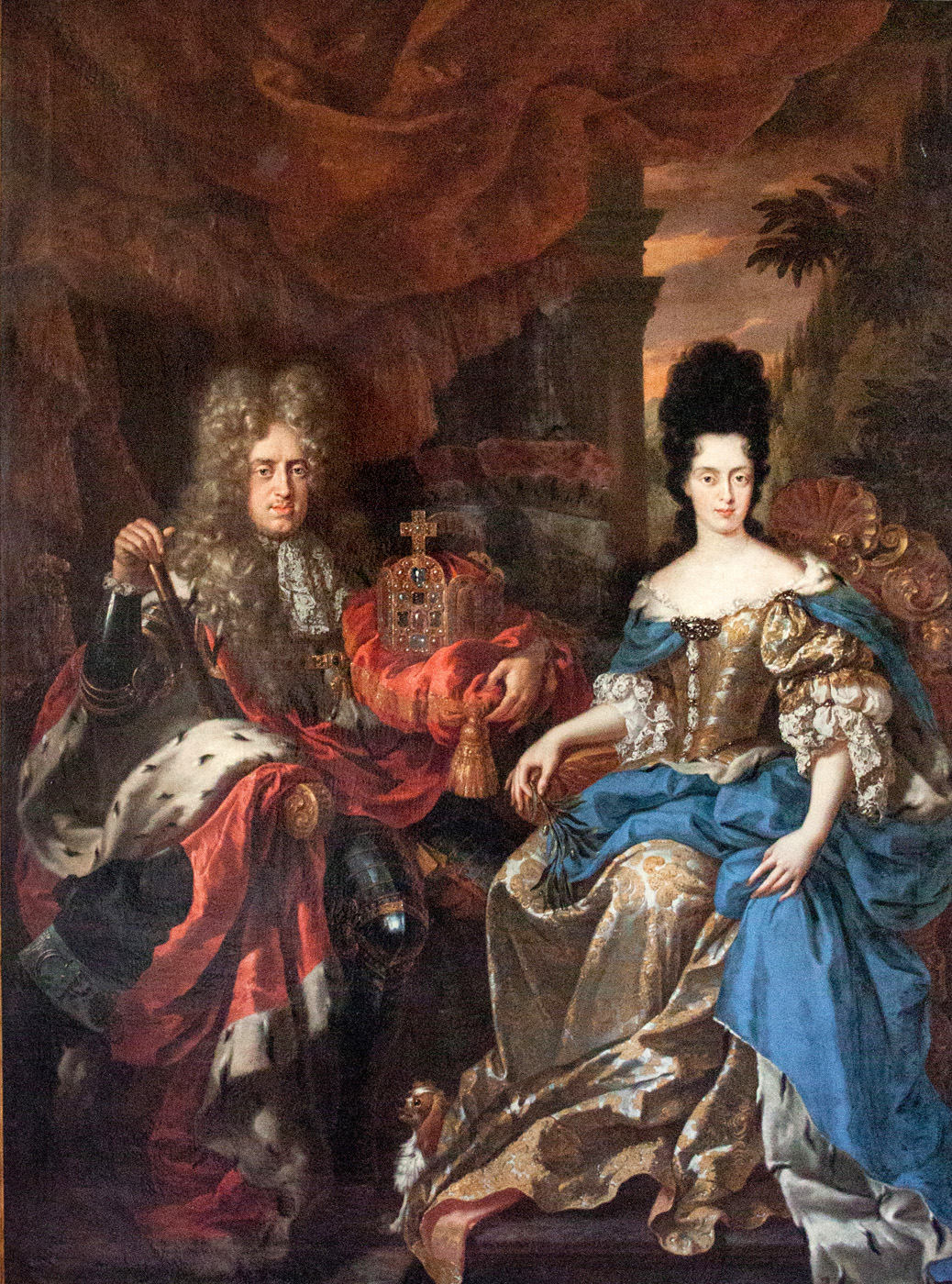 elector palatine johann wilhelm von pfalz neuburg and anna maria luisa de medici